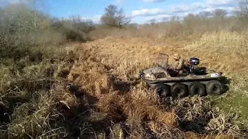Вездеход Арго и грязь Argo 8x8