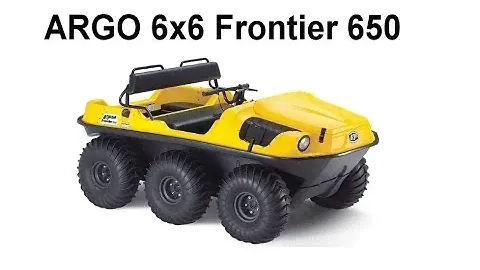 ARGO 6x6 Frontier 650 - вездеход-амфибия
