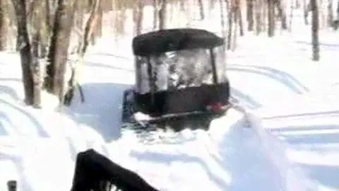 argo in 4 feet of snow