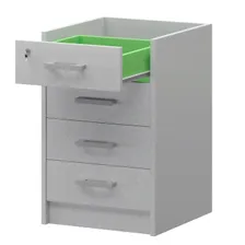 Корпус тумбы приставной АТ-05 Белый 440x450x740 Арго