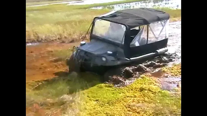 Вездеход Арго и его проходимость