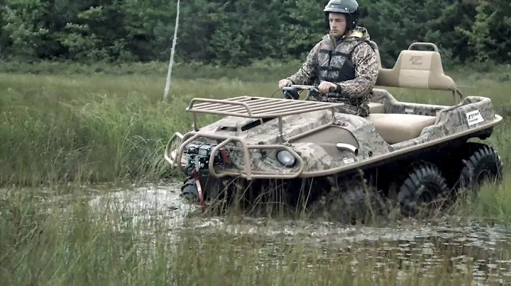 Вездеходы-амфибии ARGO SCOUT 6x6 и 8x8 - специально для охоты и рыбалки!